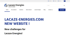 Desktop Screenshot of lacaze-energies.com