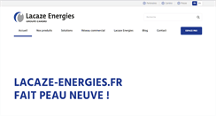 Desktop Screenshot of lacaze-energies.fr